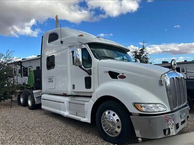 Peterbilt 387 lower skirts / tire rack