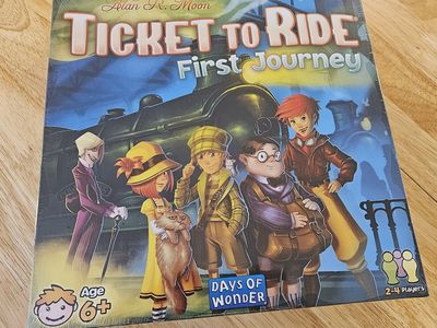 Ticket To Ride First Journey! Board Game