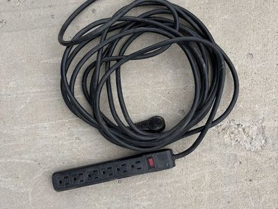 Power Strip With 20 Foot Cord - Needs Ground Prong