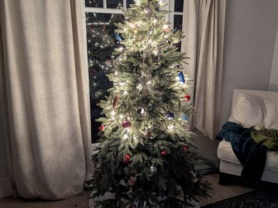 Balsam Hill Vermont Christmas tree (incandescent bulb version)