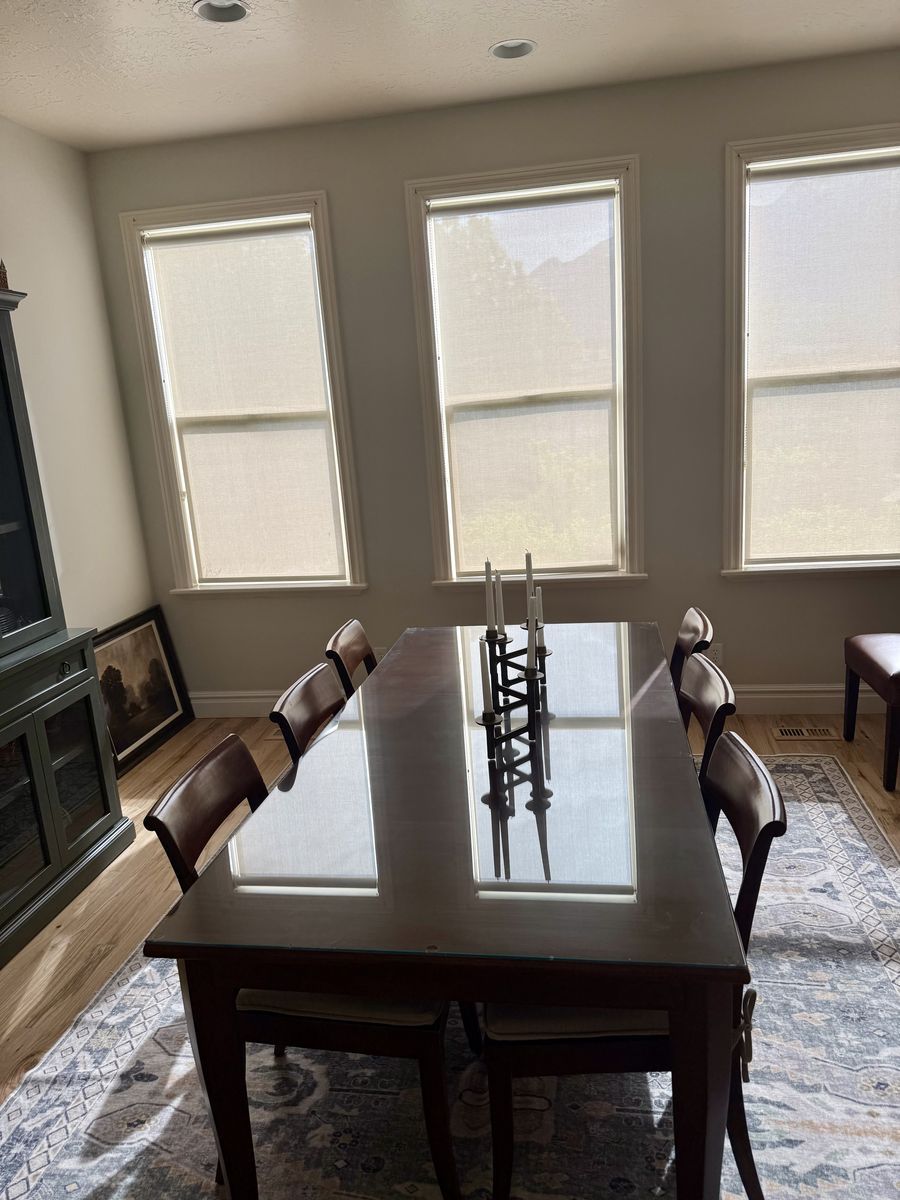 Dining Table and 6 chairs from Crate and Barrel