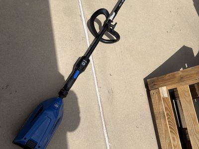 USED 40 V or 24v brushless kobalt string trimmer tool only 60.00 charger 30.00 please read!