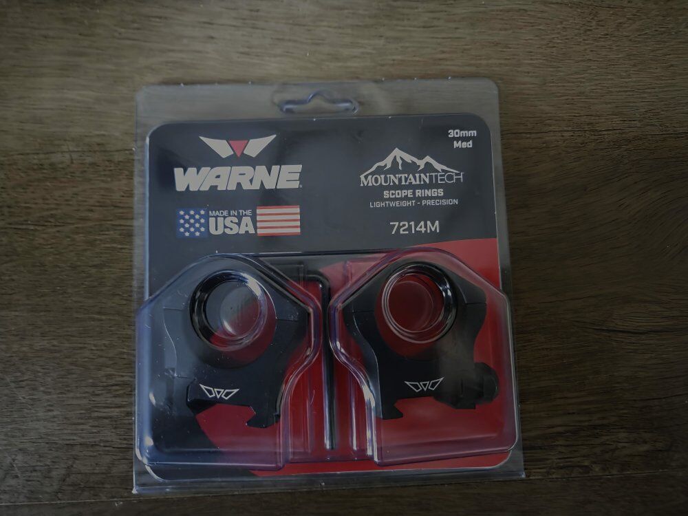 Warne 30 mm Scope Rings