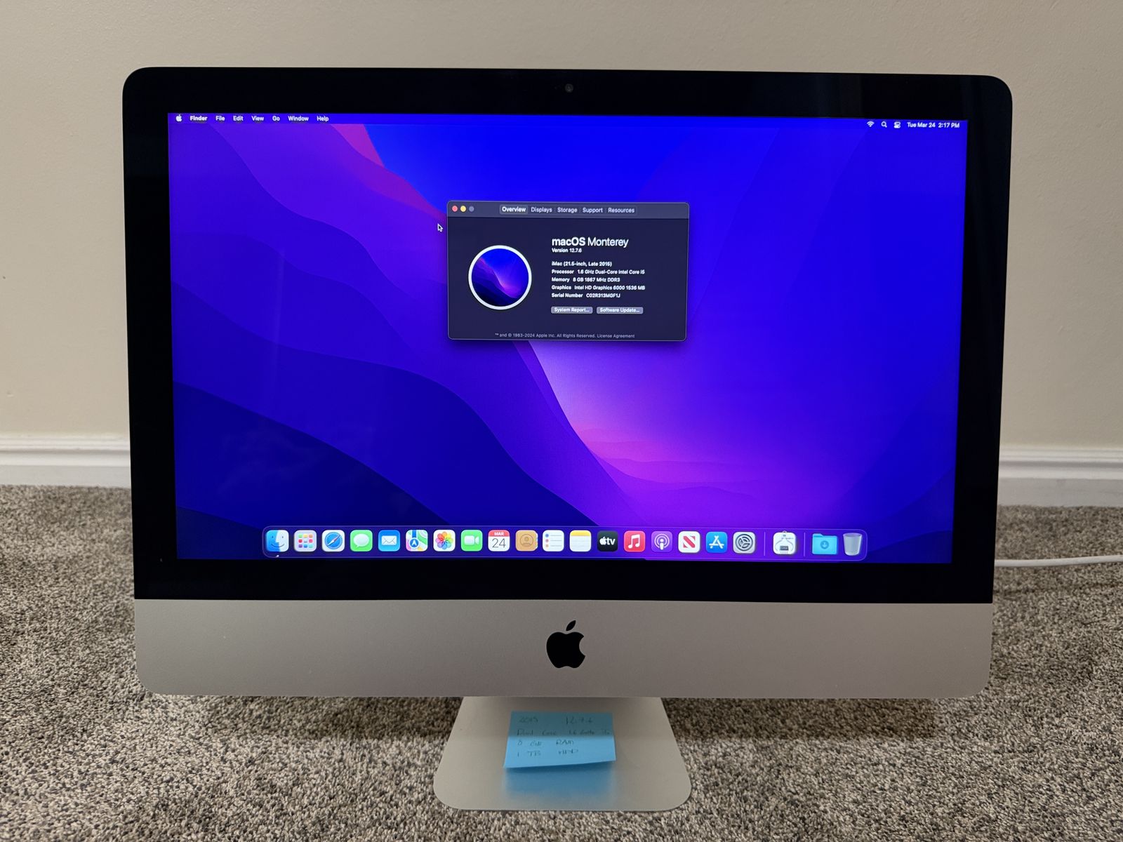 2015 21.5" iMac