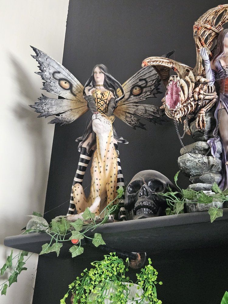 Gothic Dragon and Fairy Statues - Assorted Collection