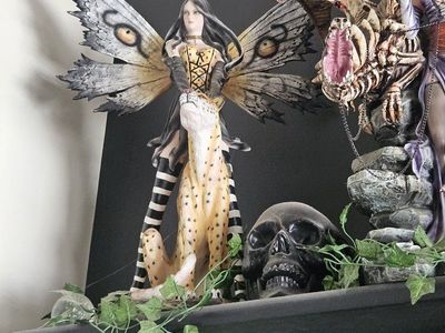 Gothic Dragon and Fairy Statues - Assorted Collection