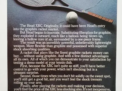 Vintage Head Tennis Racket