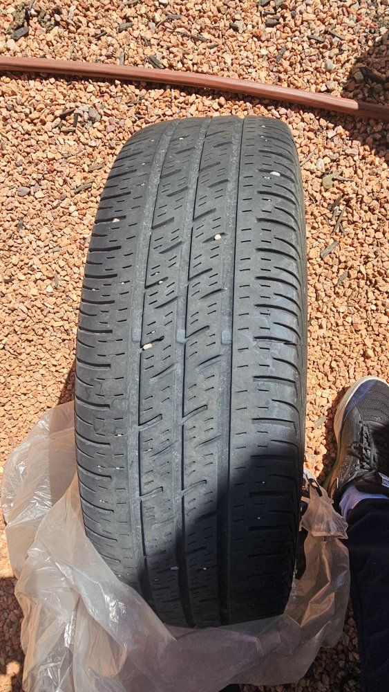 4 Used 185/65R15 H88 All-Season Tires - Good Tread Depth
