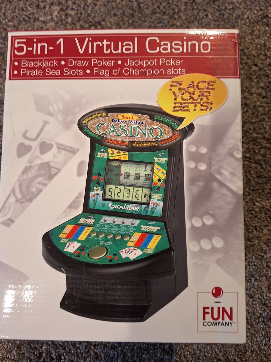 5 in 1 virtual casino game  new