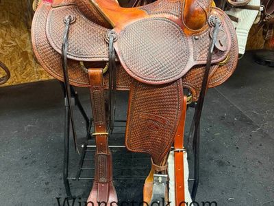 15.5" Billy Cook - High Country Rancher saddle