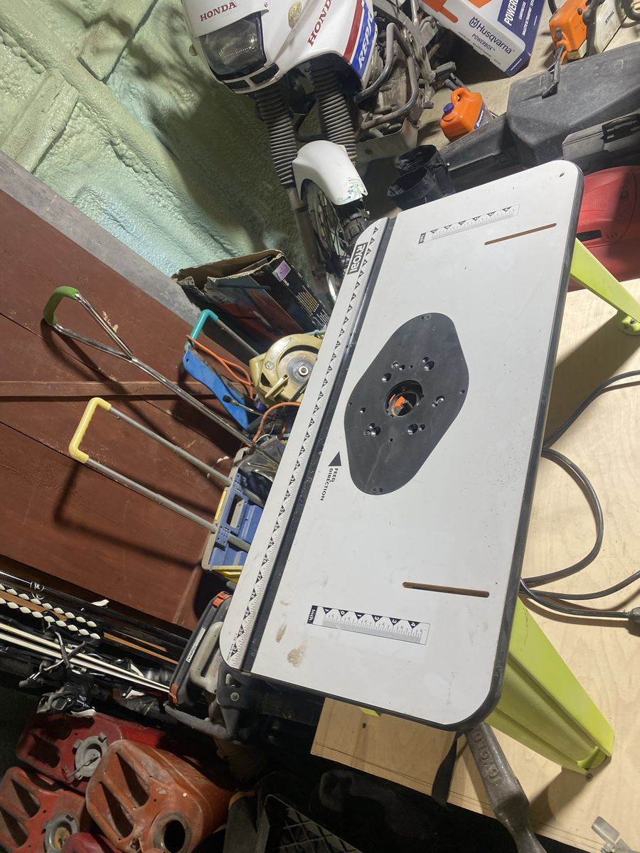 Ryobi Router and Table