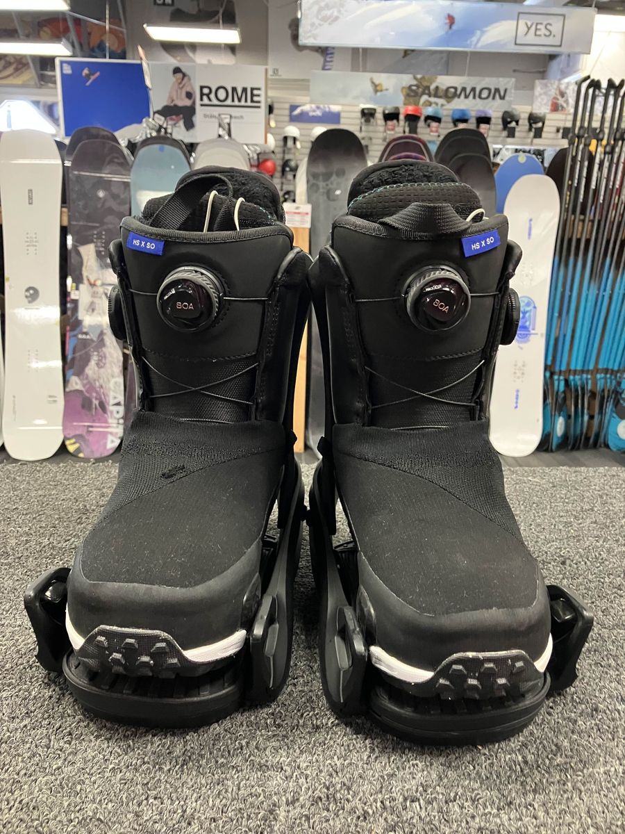 Used Burton Highshot X Step-on Snowboard Boot+Binding Womens 6