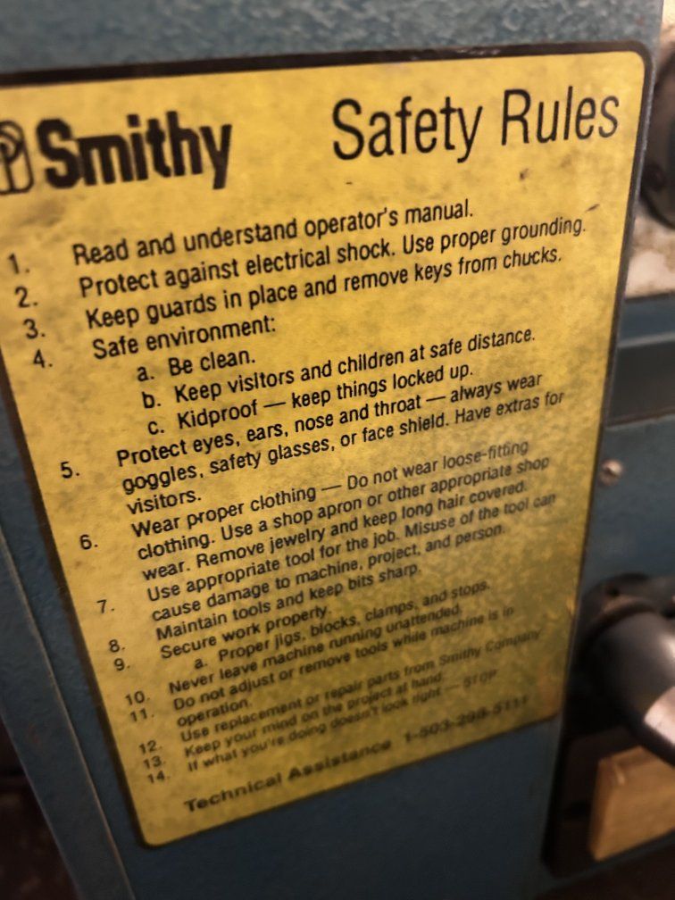 Smithy Lathe Drill Mill