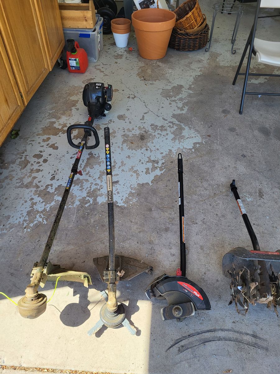 Weed eater and attachments