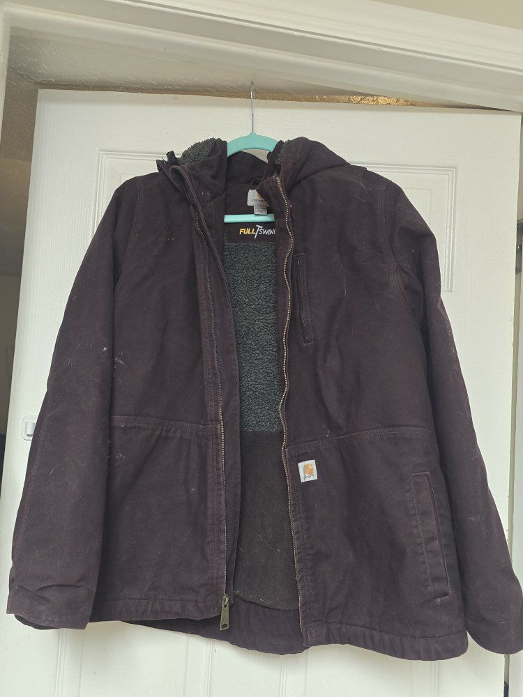 Carhartt Women's Full Swing Insulated Active Jacket - Denim (Size XXL)