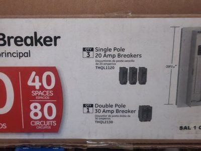 Main Breaker 200 Amp 40-Space