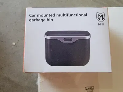 Car Mounted Multifunctional Garbage Bin