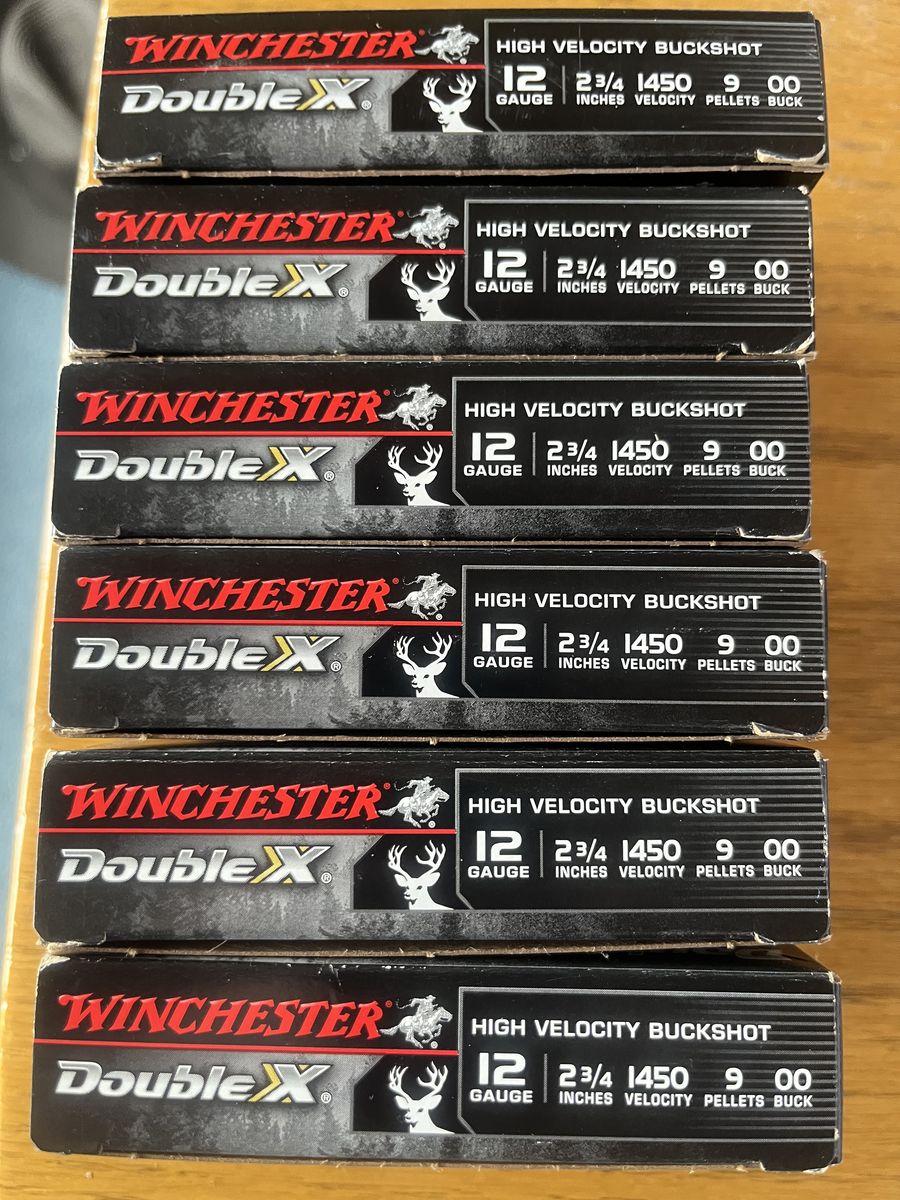 Winchester 12GA Double X 00 buck shot