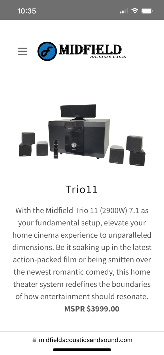 Surround Sound System