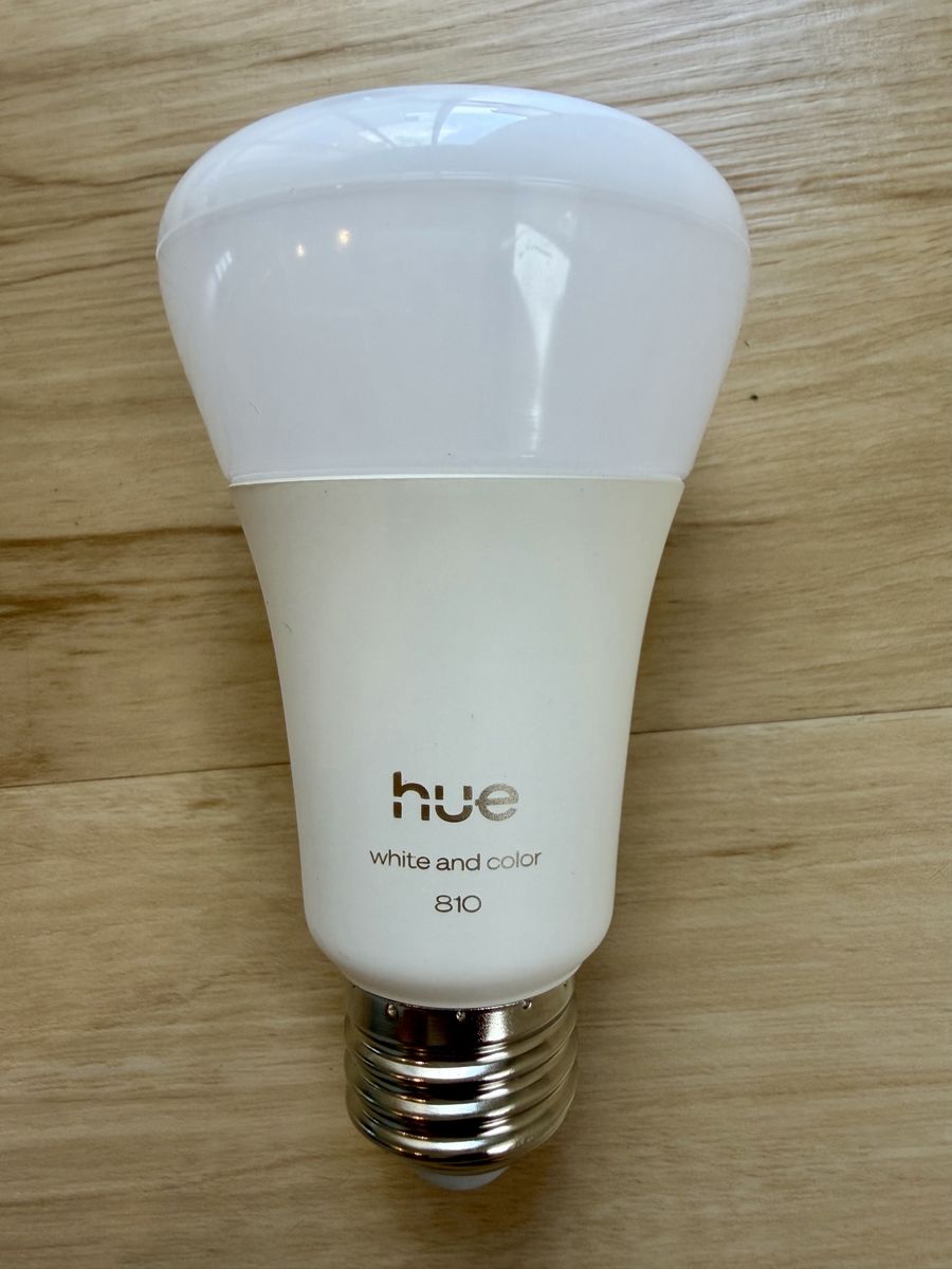 Philips Hue White and Color A19 810 Lumen Smart LED Light Bulbs - Newest Model