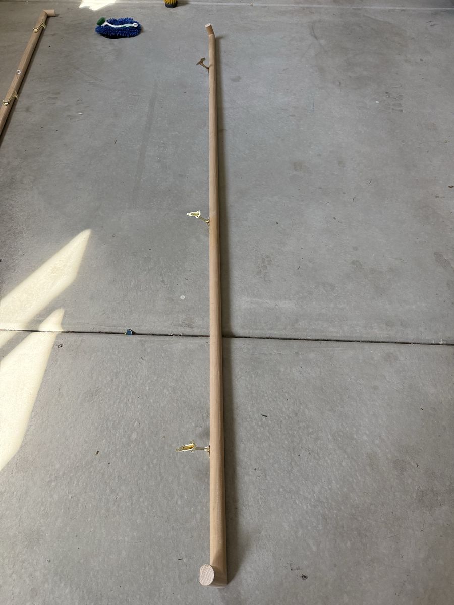 Wood railing