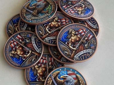 1 oz .999 Fine Copper Liberty or Death 1776 Coins with E Pluribus Unum Eagle Design (Lot of 20