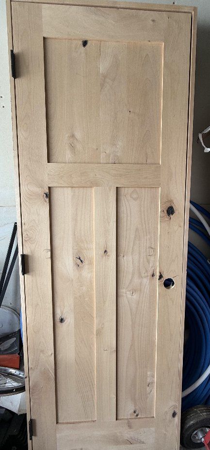 New Alder Interior Door