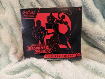 Pokemon Destined Rivals ETB TCG The Card Game Brand New Sealed