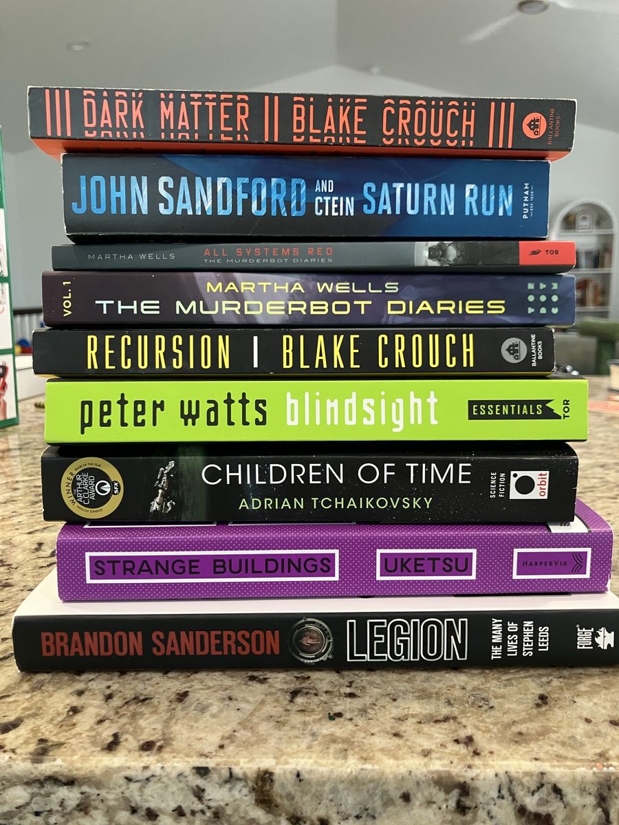 Assorted Sci-Fi Books - New