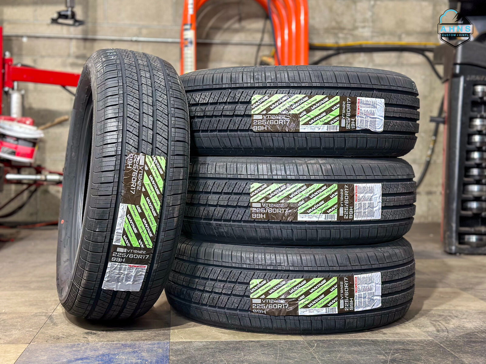 New | 225/60r17 | 50,000 Mileage Warranty | 225 60 17 Vantage Tires |  All Season Tires | Toyota | Honda | Acura | Subaru