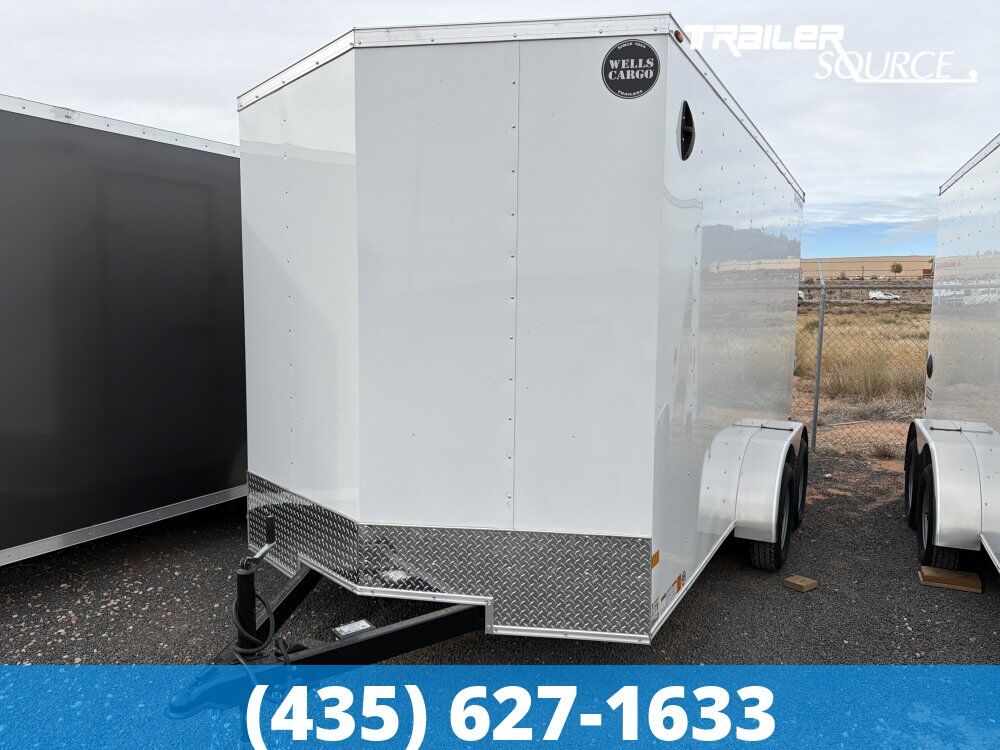 7x14 Wells Cargo FastTrac Enclosed Cargo Trailer - 7'0" Interior - 7K GVWR