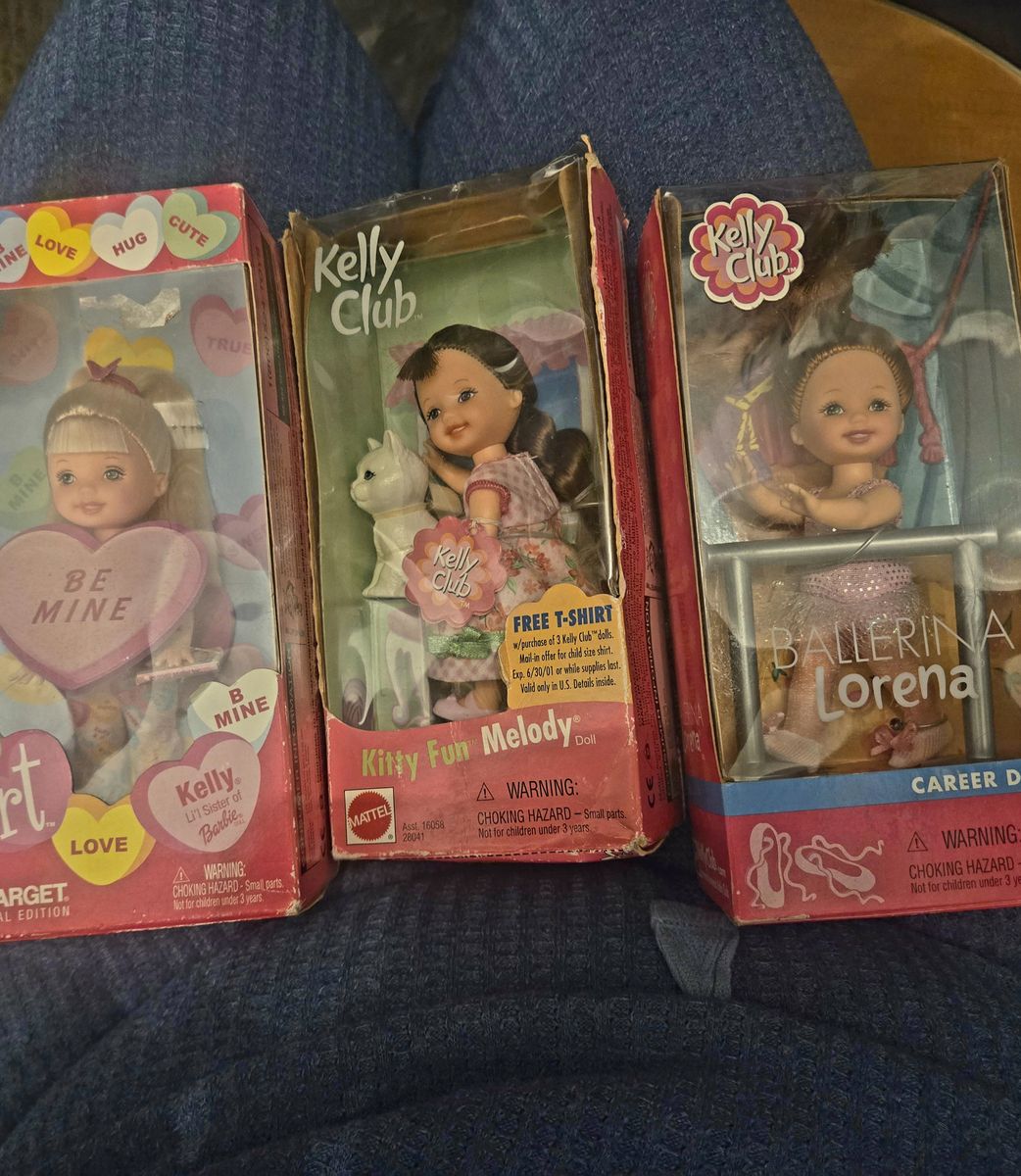 Vintage Kelly dolls (in original box)