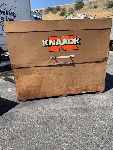 Knaack Job Box Tool Storage Chest - Durable & Secure Jobsite Box
