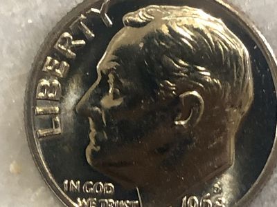1968 Dime Unc