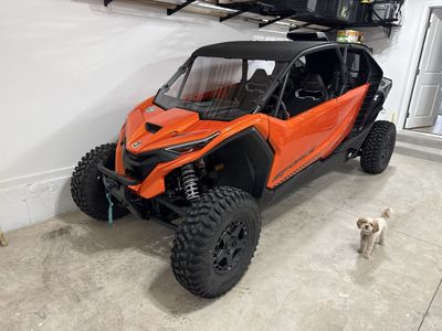 2026 CFMoto ZForce 1000-4 Sport Orange UTV with Trailer - 82 Miles, Roof & Windows