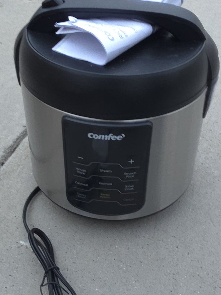Comfee Stainless Steel Electric Rice Cooker & Steamer