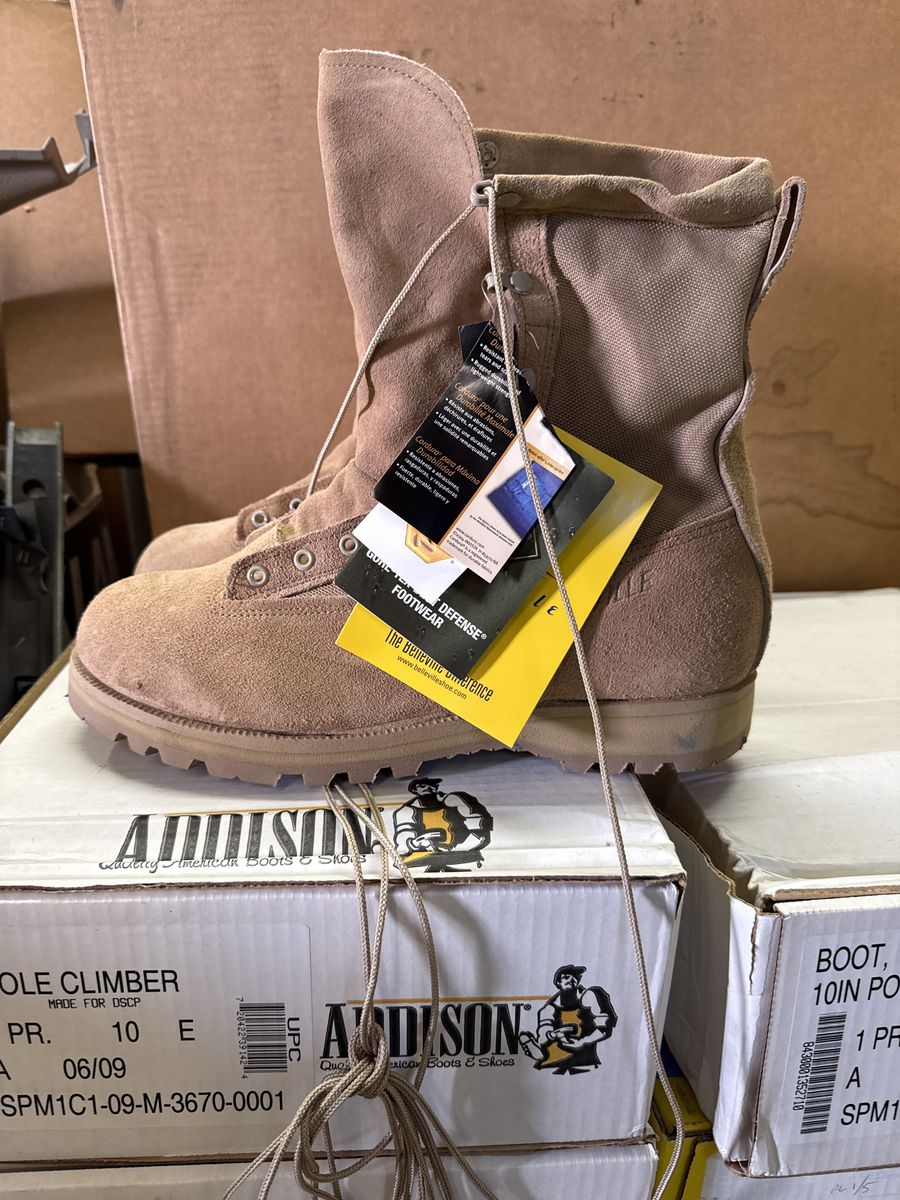 Mens bellevIlle Size 12 Extra Wide Desert Ta