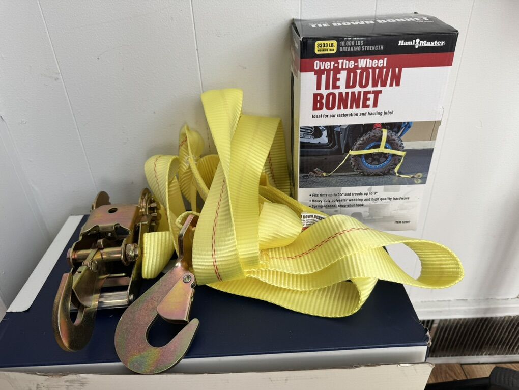 New Haul-Master Over the Wheel Tie Down Bonnet