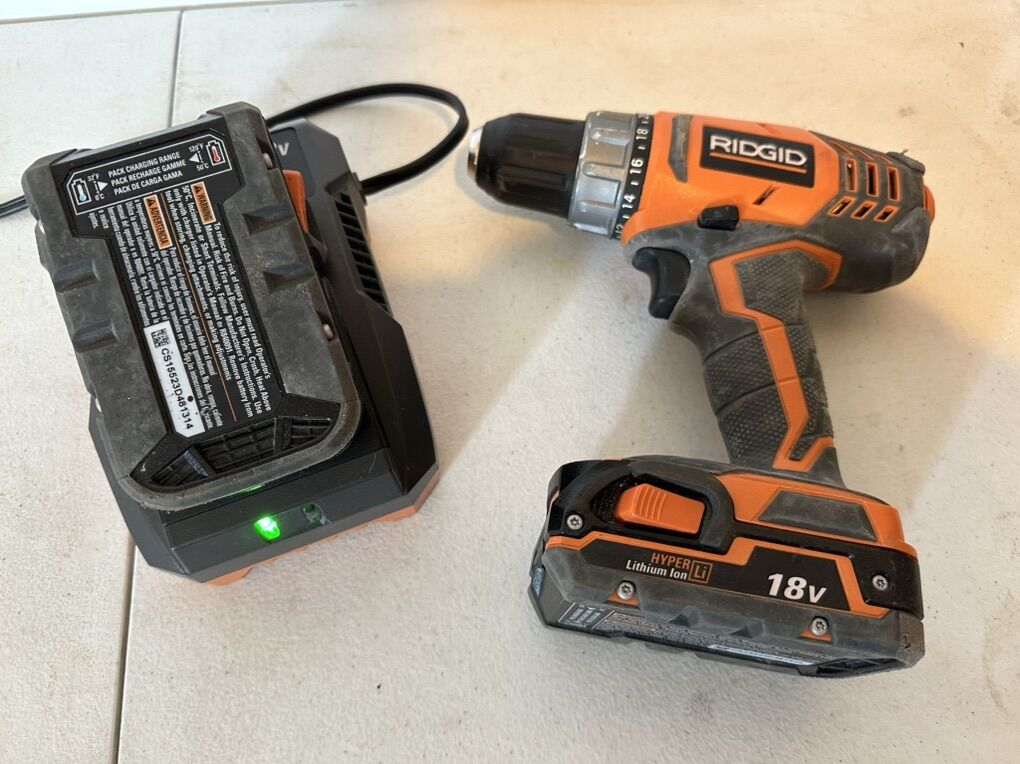RIDGID R860052 18V Lithium Ion Drill Driver