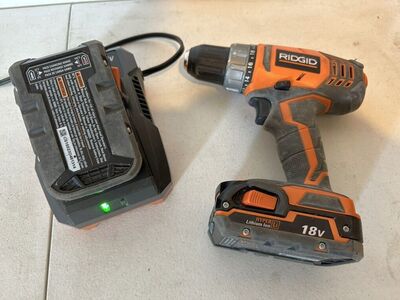 RIDGID R860052 18V Lithium Ion Drill Driver