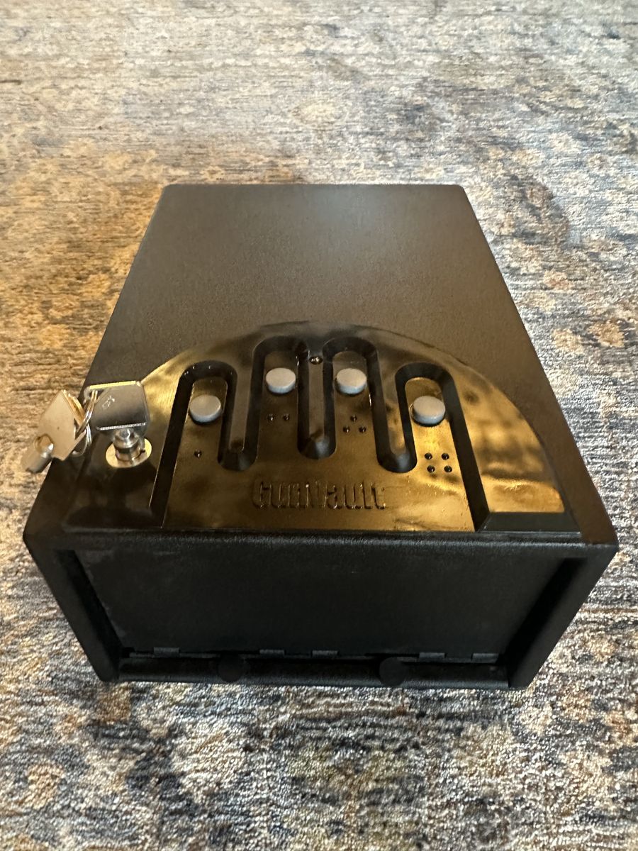 GunVault Handgun Safe w/ Keypad & Keys