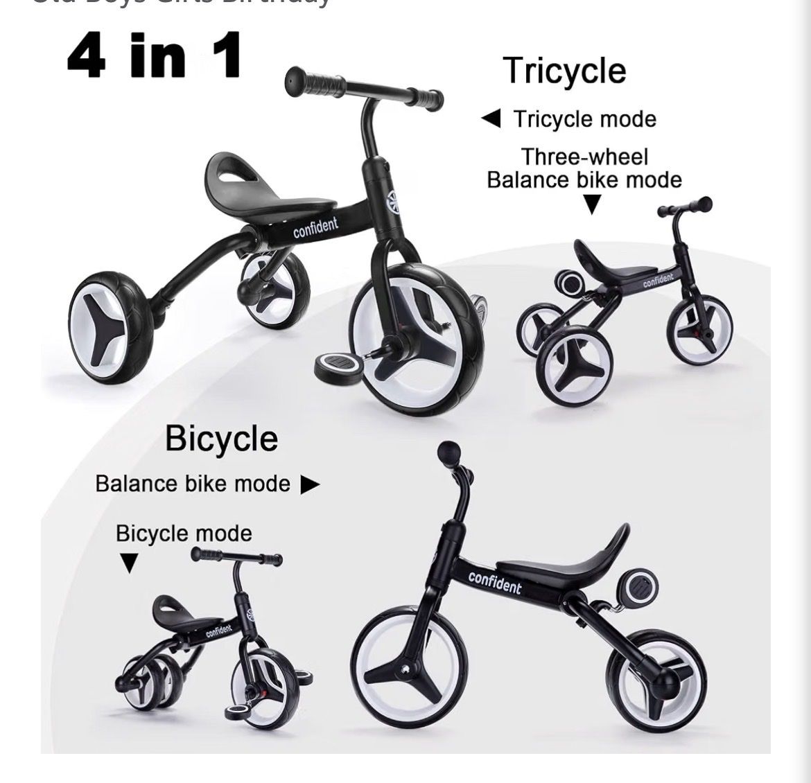 Four in one bike (toddler)