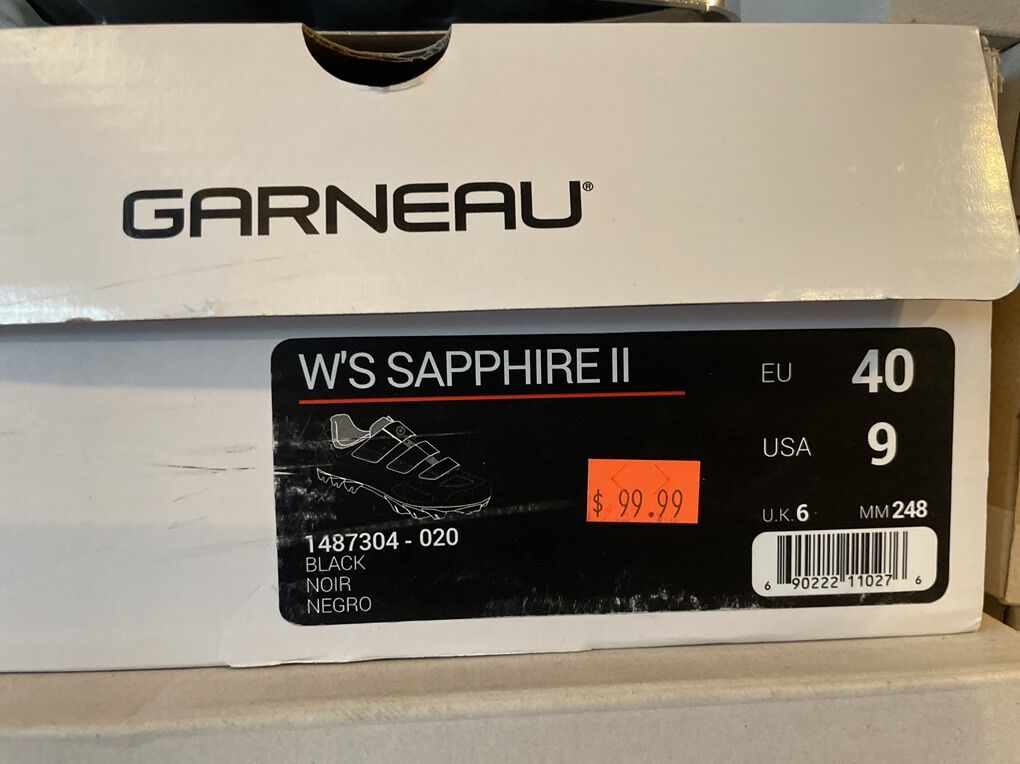 Louis Garneau Sapphire II Size 40 Or Women's 9