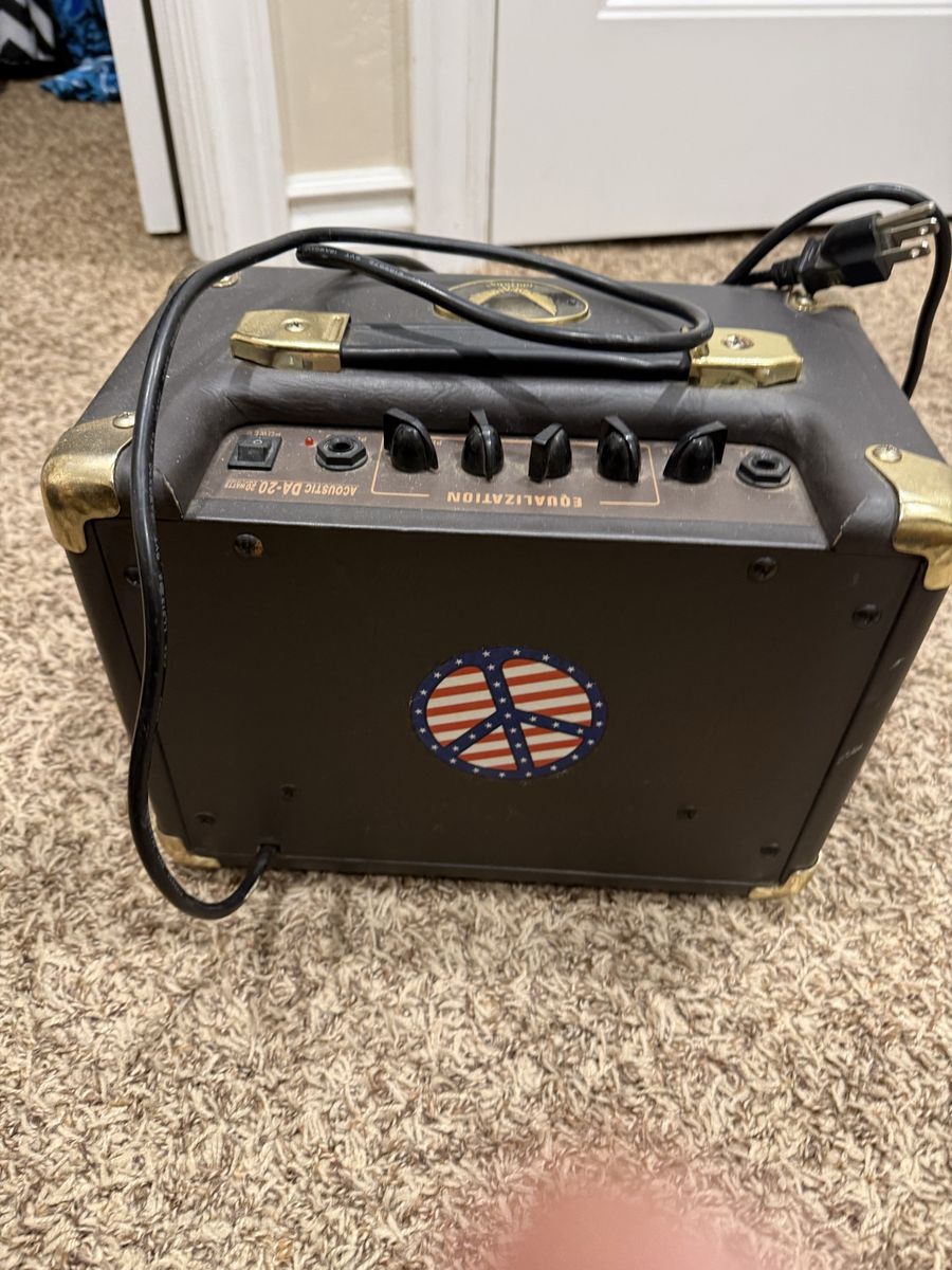Dean acoustic electric with amp