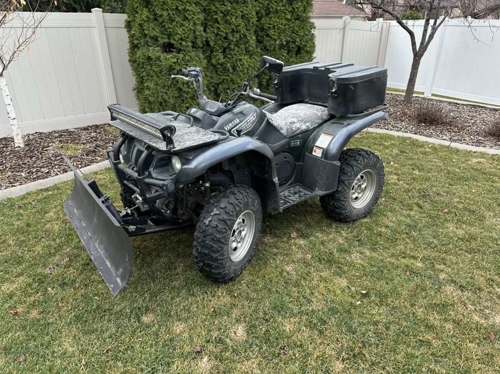 2007 Grizzly 660 w Plow