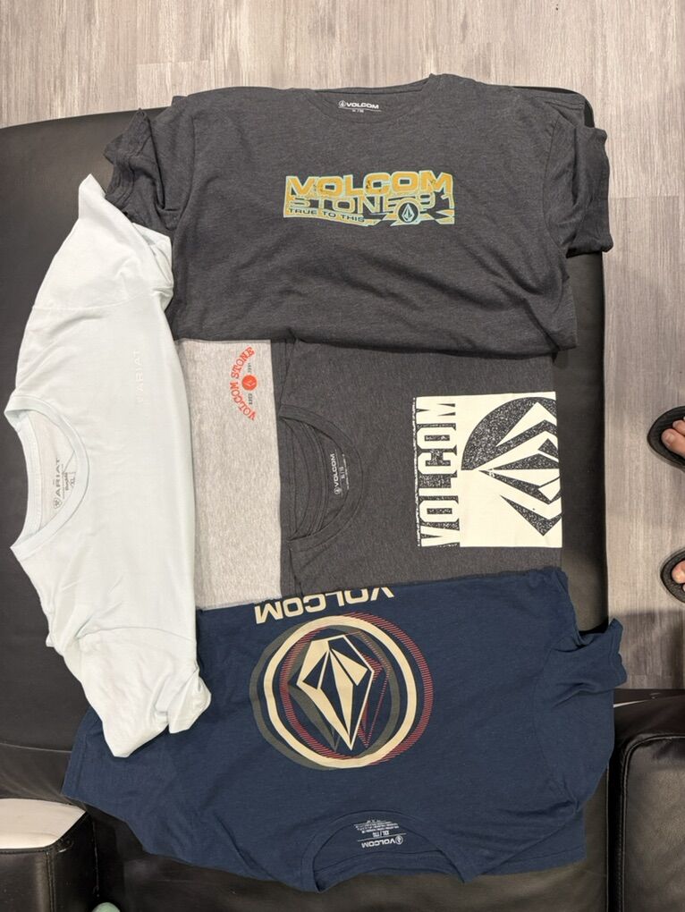 Shirts Nine A Piece. Nike, Volcom, And More