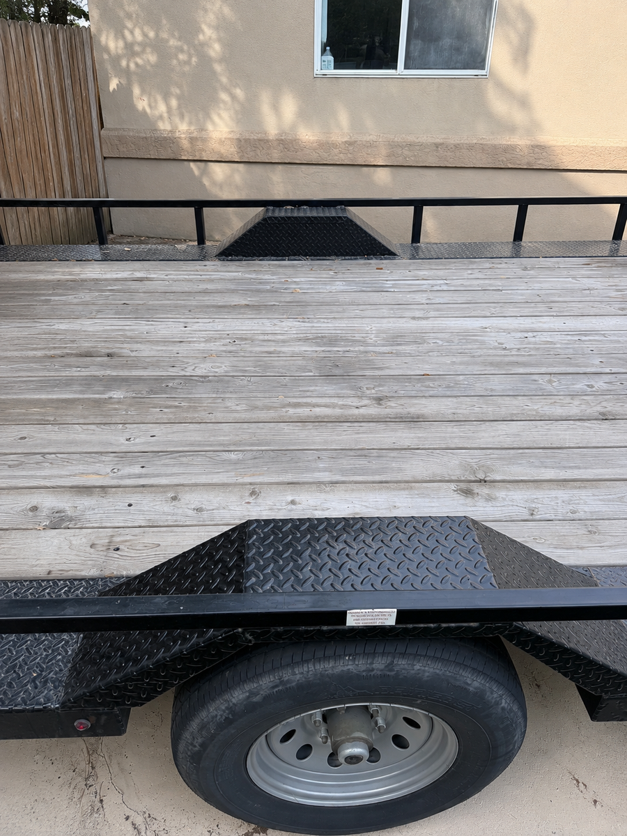 2024 Wide Stance UTV Echo Trailer with Drive over Fenders and Brakes
