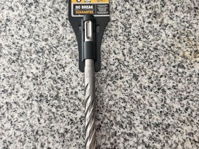 DEWALT DW5537 1/2" x 4" x 6" Masonry Drill Bit SDS+ No Break Guarantee