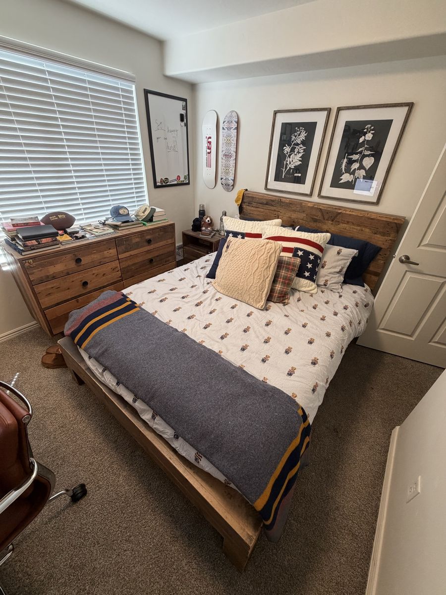 West Elm Queen Bedroom Set- Emmerson Reclaimed Wood Collection
