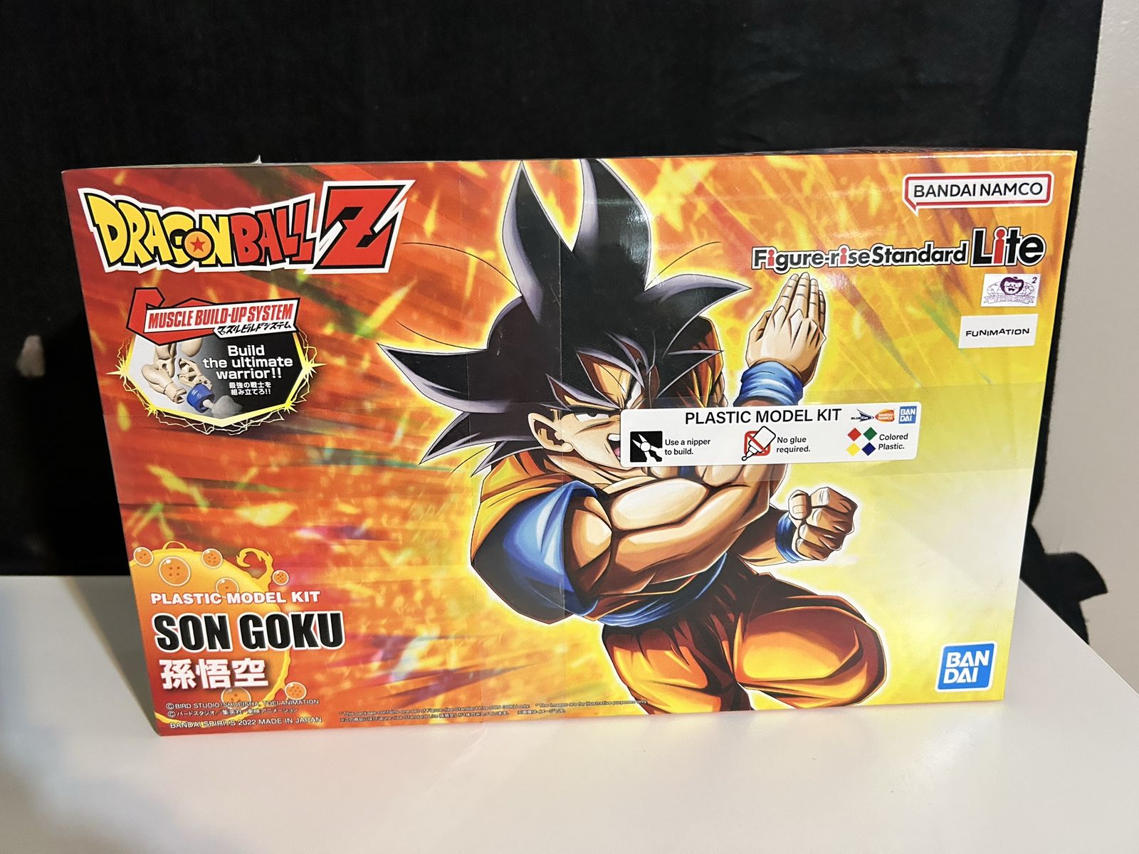 Bandai Namco Dragon Ball Z Figure-rise Standard Lite Son Goku Plastic Model Kit